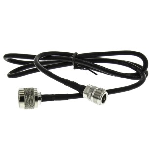 RF Solutions CBA Series Coaxial Cable Male Type N to Male N Type 1 m 50 Ω CBA-NF-NM1