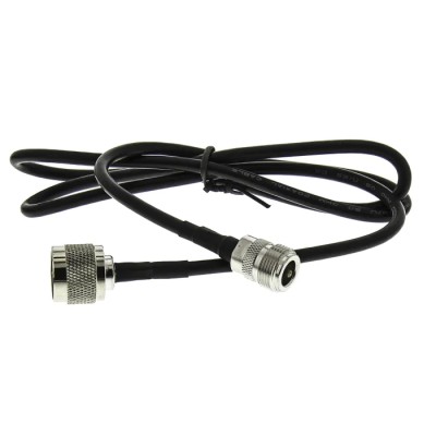 RF Solutions CBA Series Coaxial Cable Male Type N to Male N Type 1 m 50 Ω CBA-NF-NM1