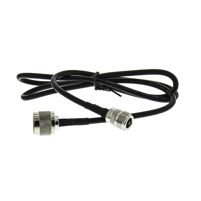 RF Solutions CBA Series Coaxial Cable Male Type N to Male N Type 1 m 50 Ω CBA-NF-NM1