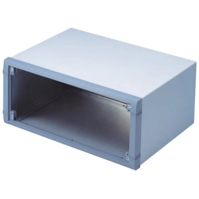 METCASE Unimet Grey Aluminium Instrument Case 150 mm Height 260 mm Length 350 mm Width M5635305