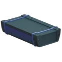 Bopla Alustyle Series Graphite Grey Grey Lid Aluminium Enclosure IP65 32.8 mm x 200 mm x 121 mm 94132200.MT2 ASPH 1230-0200