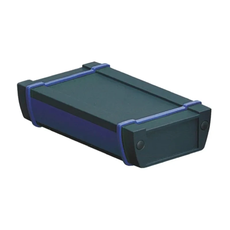 Bopla Alustyle Series Graphite Grey Grey Lid Aluminium Enclosure IP65 32.8 mm x 200 mm x 121 mm 94132200.MT2 ASPH 1230-0200