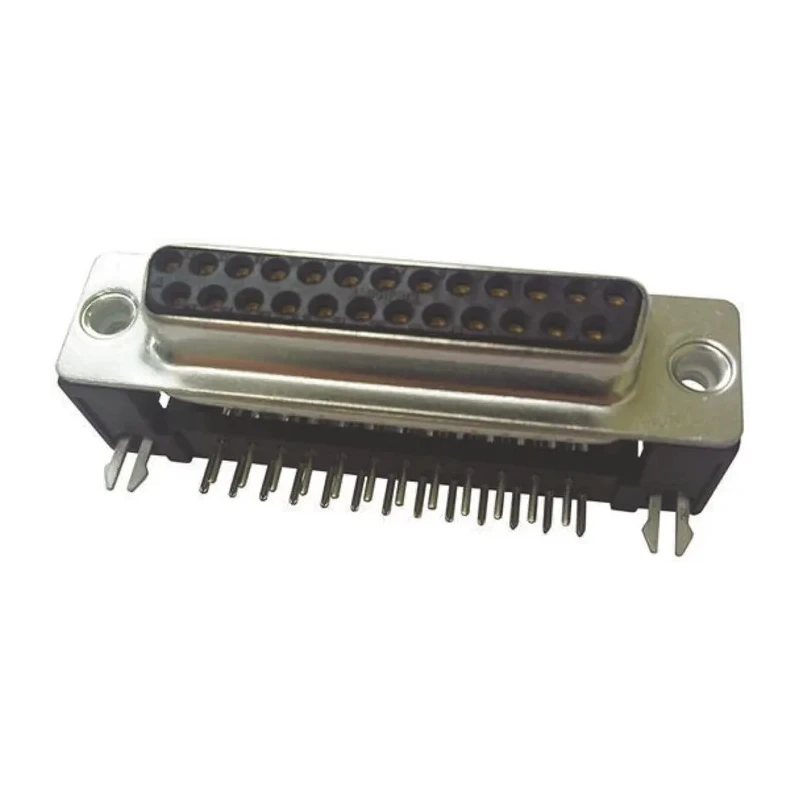 Amphenol Communications Solutions 9 Way Right Angle 2.74 mm Pitch Through Hole D-Sub Connector with 4 to 40 UNC FCE17