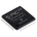 Microchip PIC32MX695F512H-80I/PT 32-Bit PIC Microcontroller 80 MHz 12kB RAM 512kB Flash 64-Pin TQFP