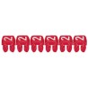 Legrand CAB 3 Cable Marker Red Polyamide 66 for 0.15-0.5 mm Cables 0 381 02