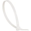 Legrand Non-Releasable Clear Polyamide 66 Cable Tie 140 mm Length x 3.5 mm Width 0 320 54