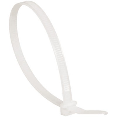 Legrand Non-Releasable Clear Polyamide 66 Cable Tie 140 mm Length x 3.5 mm Width 0 320 54