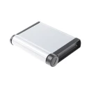 ROLEC Aluminum Silver Black Handheld Enclosure Integral Battery Compartment Display Window IP54 IP65 mobilCASE 253.100.165