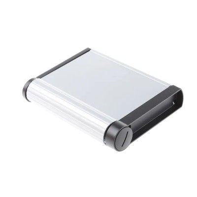 ROLEC Aluminum Silver Black Handheld Enclosure Integral Battery Compartment Display Window IP54 IP65 mobilCASE 253.100.165