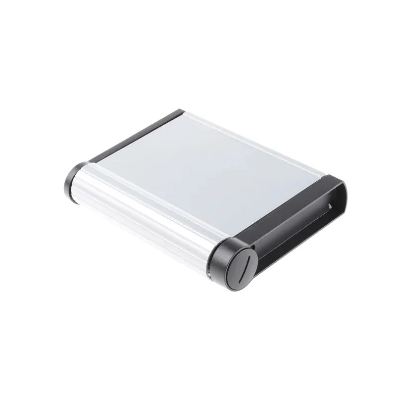 ROLEC Aluminum Silver Black Handheld Enclosure Integral Battery Compartment Display Window IP54 IP65 mobilCASE 253.100.165