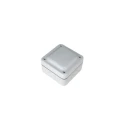 MK Electric Masterseal Plus Series Grey Polyester Junction Box IP66 4-Terminals 95x95x65 mm K56506GRY