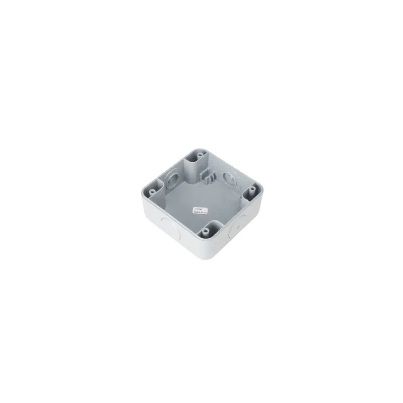 MK Electric Masterseal Plus Series Grey Polyester Junction Box IP66 4-Terminals 95x95x65 mm K56506GRY