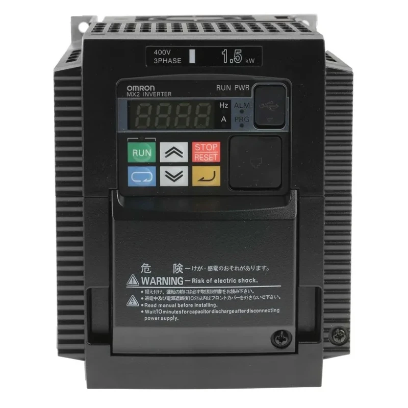 Omron Inverter Drive 1.5 kW 3 Phase 400V AC 5.4A Panel Mount IP20 3G3MX2-A4015-EV2