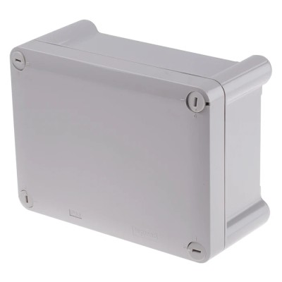Legrand Atlantic Series Polycarbonate Wall Box IP66 Grey 175mm x 130mm x 81mm 0 350 17