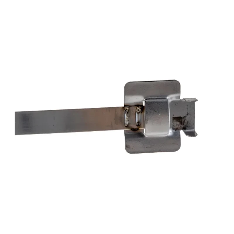 HellermannTyton Non-Releasable Cable Tie 330 mm x 10 mm Metallic 316 Stainless Steel 111-95120 MLT12SS10-SS316-ML
