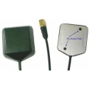 RF Solutions Square GPS Antenna with SMA Male Connector 1574.32-1576.52 MHz Bandwidth 10 MHz Gain 5 dBi ANT-GPSMG
