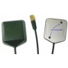 RF Solutions Square GPS Antenna with SMA Male Connector 1574.32-1576.52 MHz Bandwidth 10 MHz Gain 5 dBi ANT-GPSMG