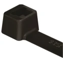 HellermannTyton Non-Releasable Cable Tie Black Polyamide 66 600 mm Length x 7.6 mm Width 111-00171 T120XM-PA66W-BK