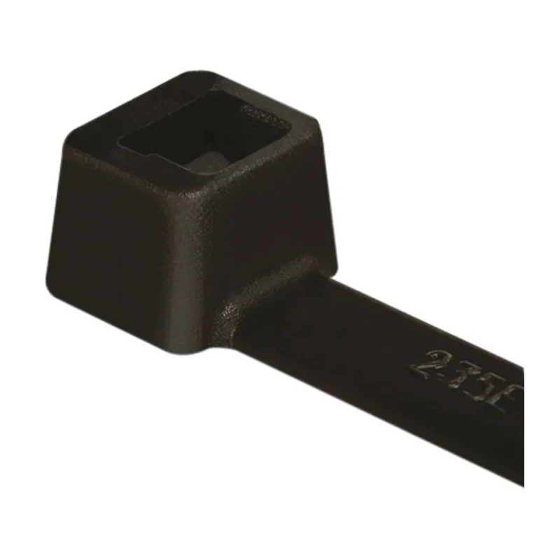 HellermannTyton Non-Releasable Cable Tie Black Polyamide 66 600 mm Length x 7.6 mm Width 111-00171 T120XM-PA66W-BK
