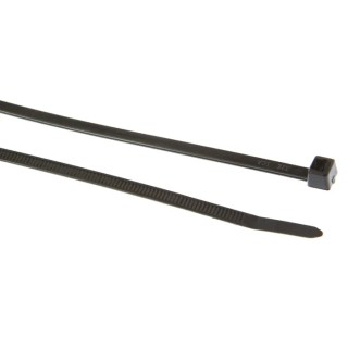 HellermannTyton Non-Releasable Cable Tie 390 mm x 4.6 mm Black Polyamide 66 111-05440 T50L-PA66W-BK