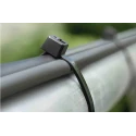 HellermannTyton Non-Releasable Cable Tie 390 mm x 4.6 mm Black Polyamide 66 111-05440 T50L-PA66W-BK