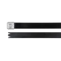 HellermannTyton Cable Tie Roller Ball 521 mm x 12.3 mm Black Polyester Coated Stainless Steel 111-00300 MBT20XHFC-SP/SS316-BK