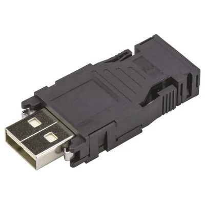TE Connectivity Straight Cable Male USB Type A Connector 1 Port IP20 30V 1A USB 2.0 2013798-1