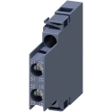 Siemens Auxiliary Contact, 2 Contact, 2 NC, 10 A, 250 V dc, 690 V ac, Snap-On Mount 3RH2911-1DA02