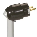 Legrand 16A 250V Europe Mains Connector Black Grey Cable Polymer Screw 0 501 76