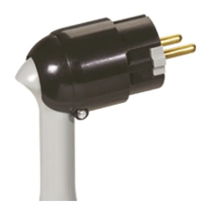 Legrand 16A 250V Europe Mains Connector Black Grey Cable Polymer Screw 0 501 76