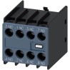 Siemens Auxiliary Contact 4 Contact 2 NC/2 NO Snap-On, 6 A, 250 V DC, 690 V AC 3RH2911-1FB22