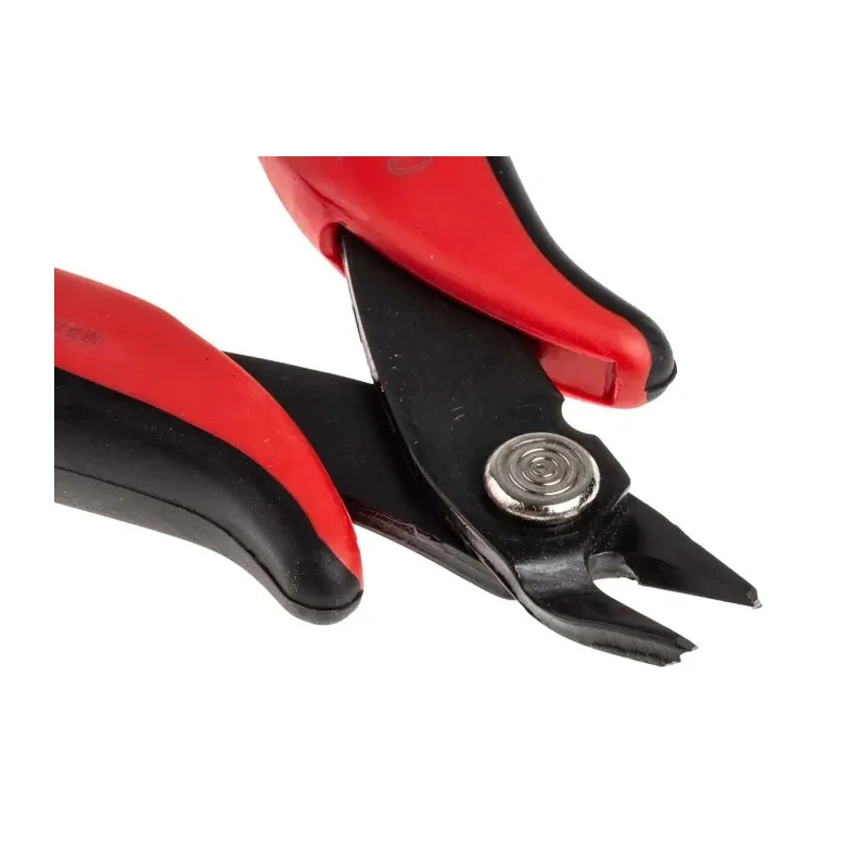 RS PRO Precision Flush Cable Cutter 1.3mm Maximum Cutting Capacity Steel Jaw Bi-Metal Handle 602-230