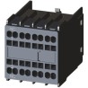 Siemens Auxiliary Contact 1 Contact 1 NC Snap-On, SPST, 6A, 250V DC, 690V AC, Rated Insulation Voltage 690V 3RH2911-2HA01