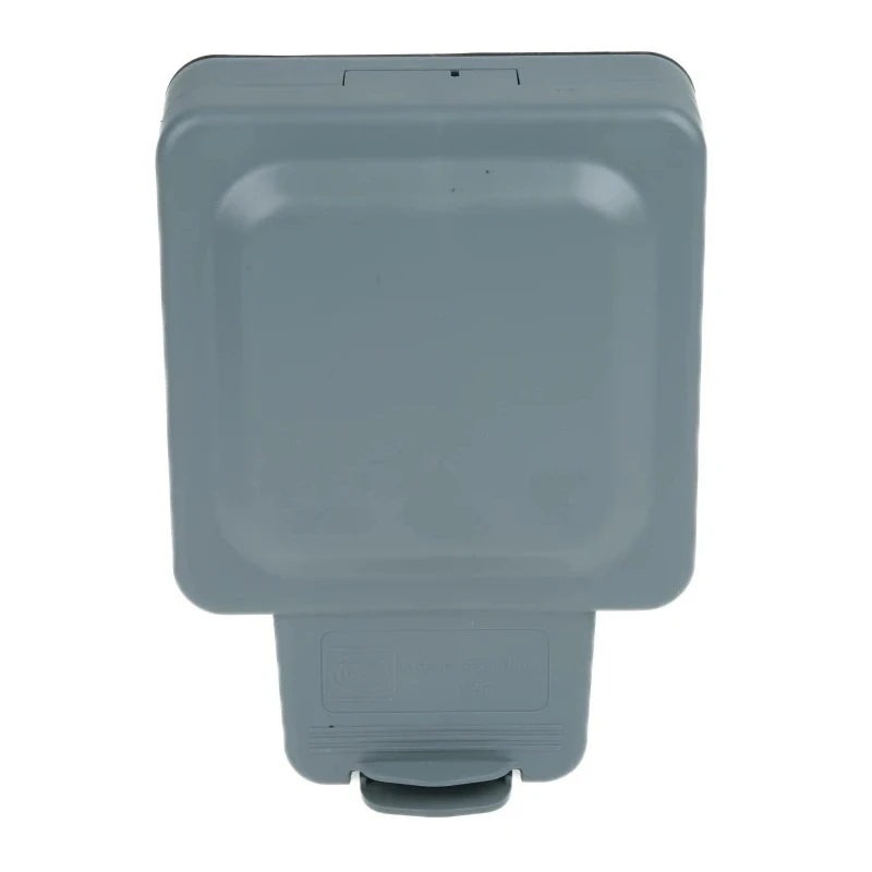 MK Electric 13A 1 Gang Switched Fused Spur BS 1363 Pt. 2, Recycled Polycarbonate, IP66 IP56 K56410GRY