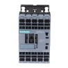 Siemens 3RT2 Contactor, 24V AC Coil Voltage, 3-Pole, 7 A, 3 kW Power, 3 NO Auxiliary Contacts, 400V AC Contact 3RT2015-2AB02