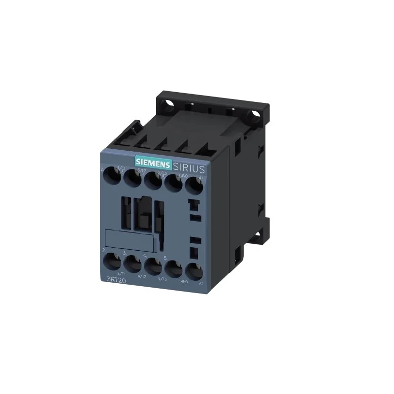 Siemens 3RT2 Motor Control Contactor 3-Pole 12 A 5.5 kW 230V AC Coil with 3 NO Contacts 3RT2017-1AP01