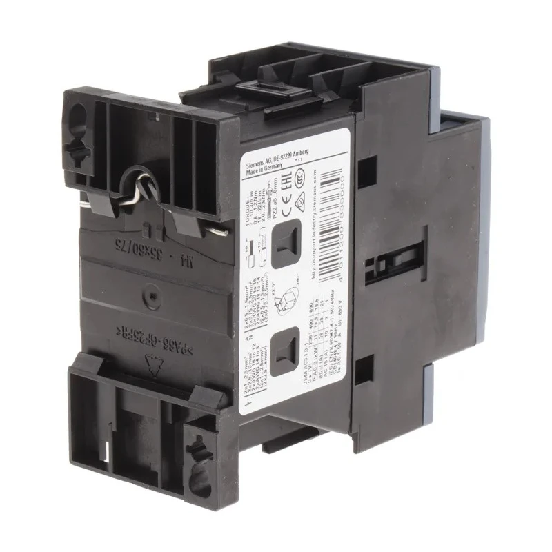 Siemens 3RT2 Contactor, 230V AC Coil, 3-Pole, 38A, 18.5 kW Power Rating, 400V AC Contact Voltage 3RT2028-1AP00