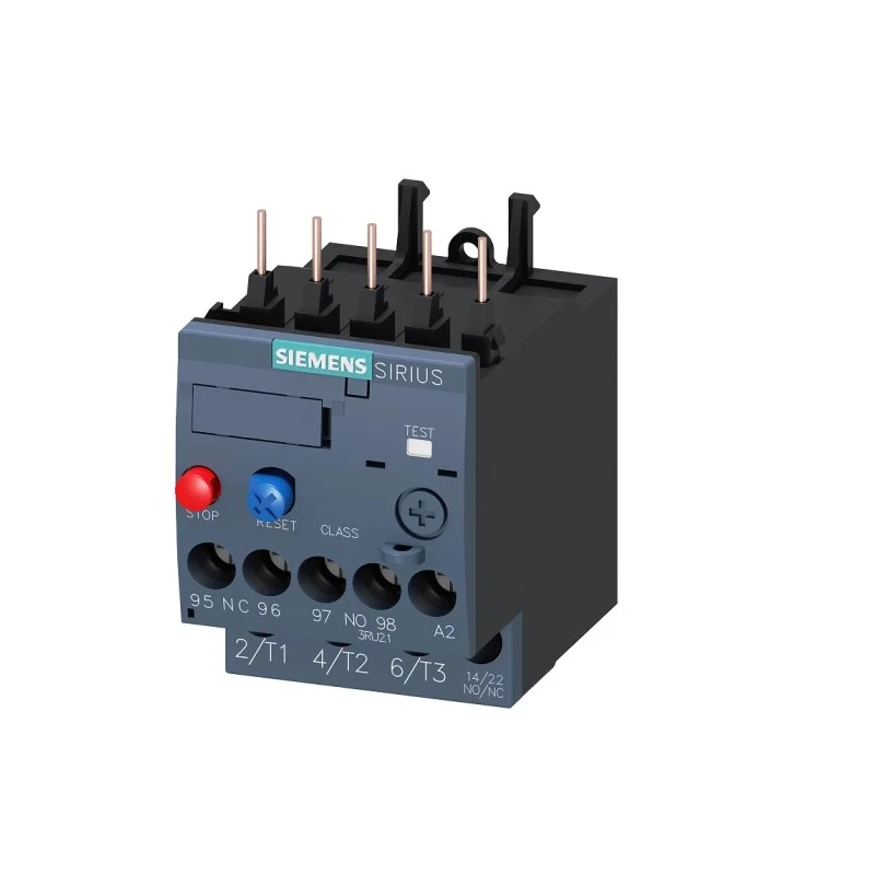 Siemens SIRIUS 3RU2 Thermal Overload Relay 1 NO/1 NC, 12.5A, 9 A FLC, 12.5A Contact Rating, 5.5 kW 3RU2116-1KB0