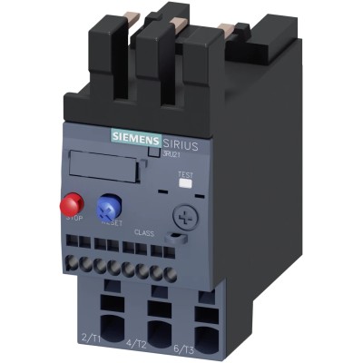 Siemens SIRIUS 3RU2 Thermal Overload Relay 1 NO/1 NC, 27-32A Adjustable Current, 32A Contact Rating, 15 kW 3RU2126-4EC0