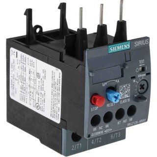 Siemens SIRIUS 3RU2 Thermal Overload Relay 1 NO/1 NC 14A 20A F.L.C 20A Contact Rating 7.5 kW 3RU2126-4BB0