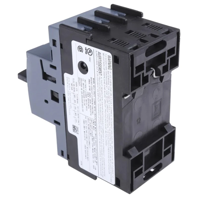Siemens Motor Protection Circuit Breaker 350 mA, 500 mA, 690V, Magnetic Sensing, 3 Pole, IP20, -20 to 60°C 3RV2011-0FA10