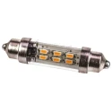 JKL Components LED Car Bulb 12W Warm White 6000K Festoon Shape LE-0909-14WW