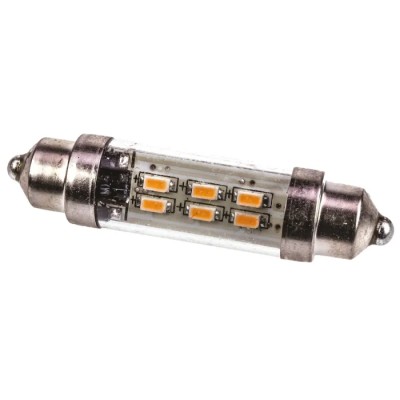 JKL Components LED Car Bulb 12W Warm White 6000K Festoon Shape LE-0909-14WW