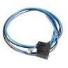 ZF Short Roller Lever Micro Switch, Pre-Wired Terminal, 6A, 250 V AC, SPDT, IP6K7 DC1C-C3RB