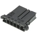 TE Connectivity Dynamic 3000 Female Connector Housing, 3.81 mm Pitch, 4 Way, 1 Row Straight 1-178288-4