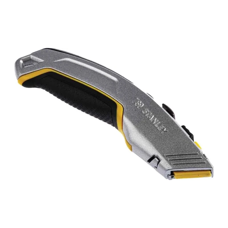 Stanley Tools Safety Knife with Straight Blade Retractable 60 mm 0-10-789