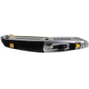Stanley Tools Safety Knife with Straight Blade Retractable 60 mm 0-10-789