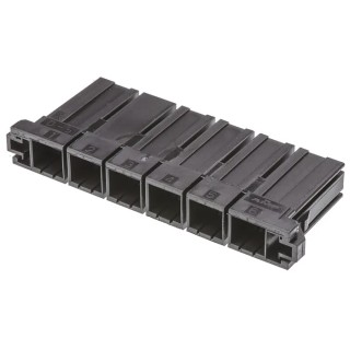 TE Connectivity Dynamic 5000 Female PCB Connector Housing 10.16 mm Pitch 6 Way 1 Row Straight 1-179958-6