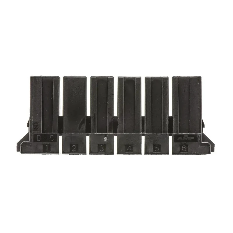 TE Connectivity Dynamic 5000 Female PCB Connector Housing 10.16 mm Pitch 6 Way 1 Row Straight 1-179958-6