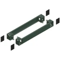 Schneider Electric 800 mm Plinth 100 mm Height Steel Grey for Use with SF - SM Metal Enclosure NSYSPF8100